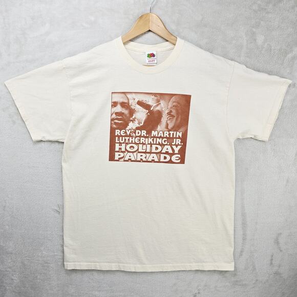 Martin Luther King Jr Holiday Parade Shirt Mens XL MLK Vintage Y2K - Picture 2 of 7